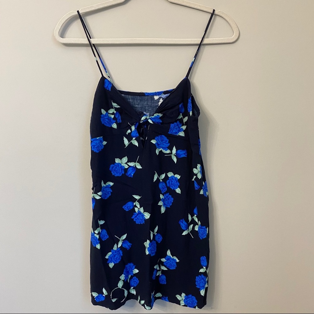 NWOT floral tank top dress women’s xs